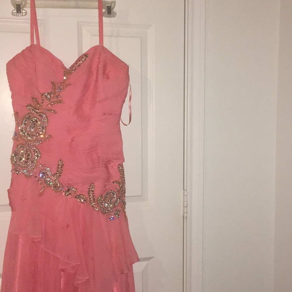 Coral Prom Dress